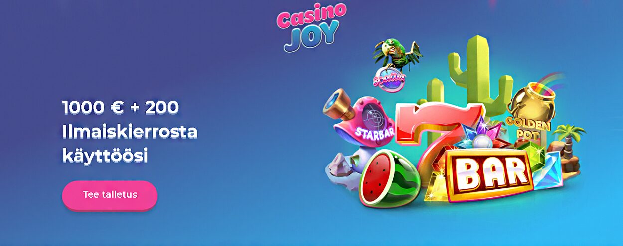 Casino Joy Tervetuliaisbonus casinojoy-welcome-bonus