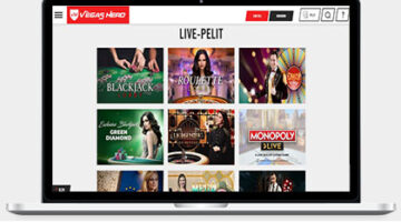 vegashero LIVE-PELIT