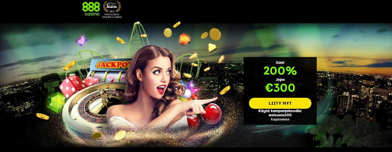 888casino 200% bonus up to 300