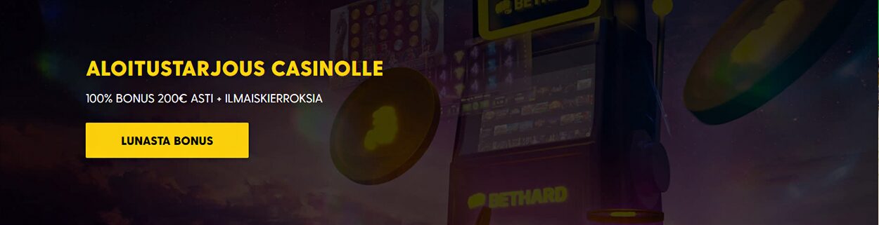 Bethard Casino kasinobonukset