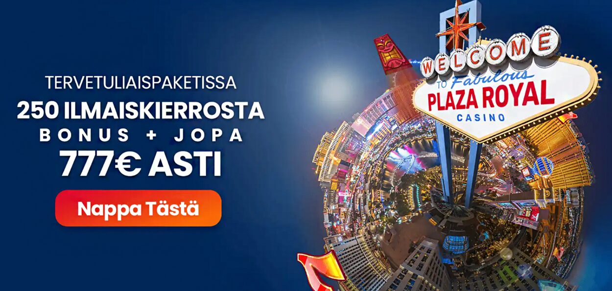 Plaza Royal casino kasinobonukset