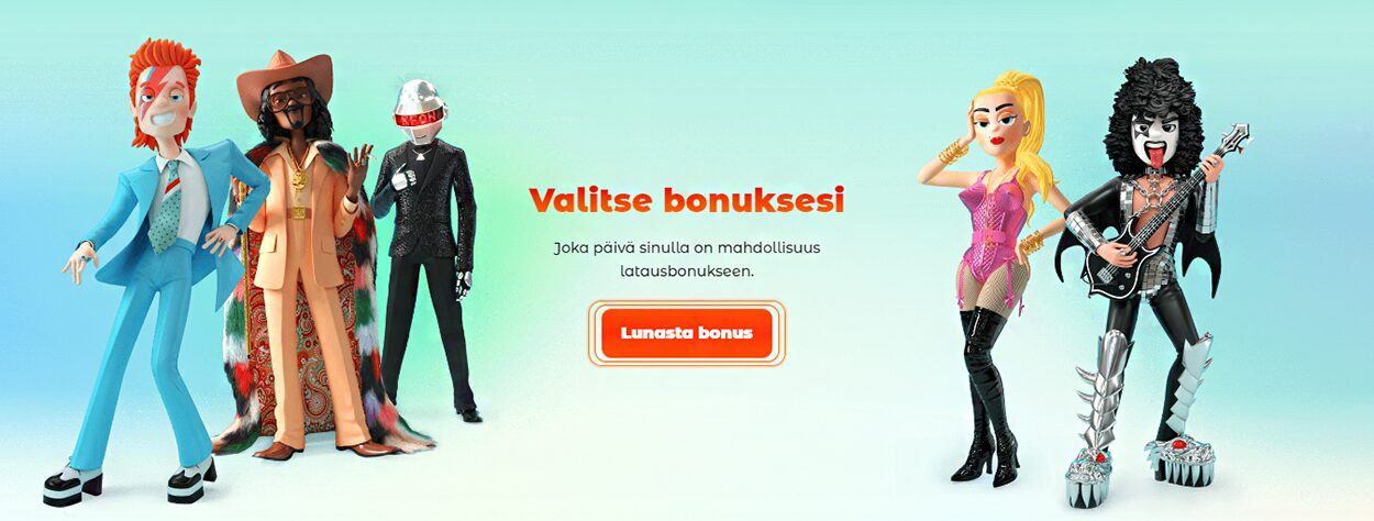 Neon54 casinon tervetuliaisbonus