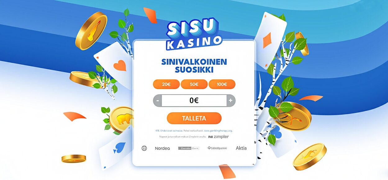 sisu kasino tervetuliaisbonus