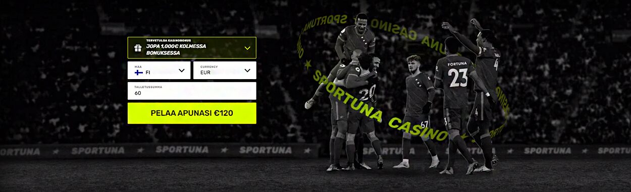 Sportuna kasinon tervetuliaisbonus Sportuna kasinon tervetuliaisbonus