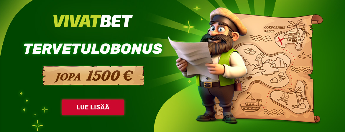 VivatBet casino tervetuliaisbonus VivatBet casino tervetuliaisbonus